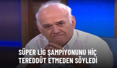 Süper Lig şampiyonunu hiç tereddüt etmeden söyledi