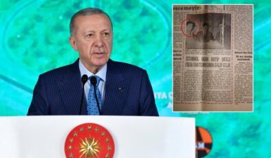 Erdoğan haberinin yer aldığı ilk gazete nüshası satılıyor