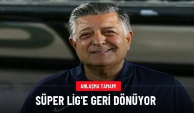 Süper Lig’e geri dönüyor