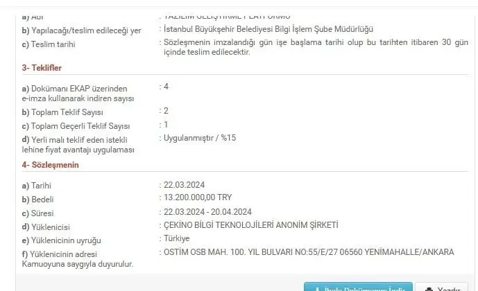 İBB Yolsuzluk Soruşturması; İhale Şaibesi Ortaya Çıktı