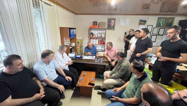 Kasapoğlu Yangın Bölgesinde